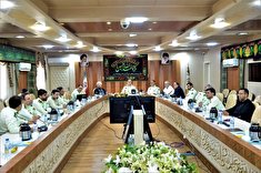 جلسه قرارگاه تابان با حضور فرمانده انتظامی استان قم برگزار شد.
