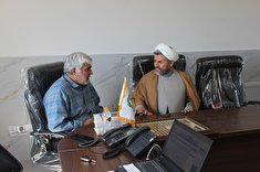 جلسه با رئیس عقیدتی سیاسی فرمانده انتظامی شهرستان ورامین
